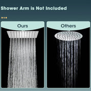 Ultra Thin 16-Inch Filtered Rainfall Ceiling Shower Head - Image 3