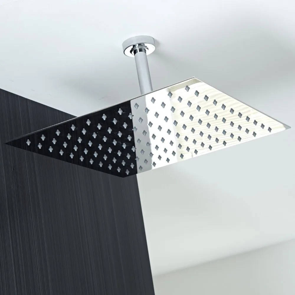 Ultra Thin 16-Inch Filtered Rainfall Ceiling Shower Head - Image 6