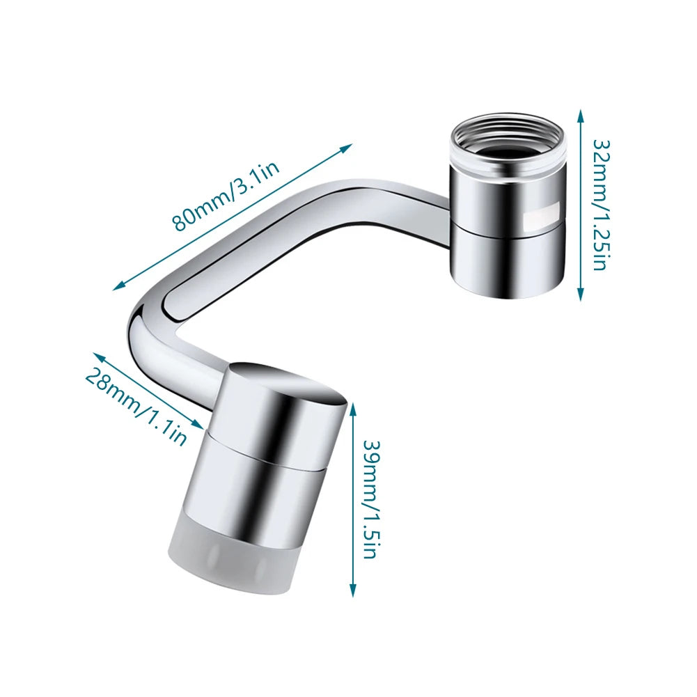 Rotating Faucet Extender | Swivel Sink Aerator-Faucet Extender-Homefinn