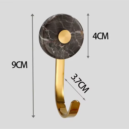 Hook Hanger - marble & metal - Image 16