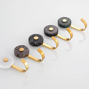 Hook Hanger - marble & metal - Image 3