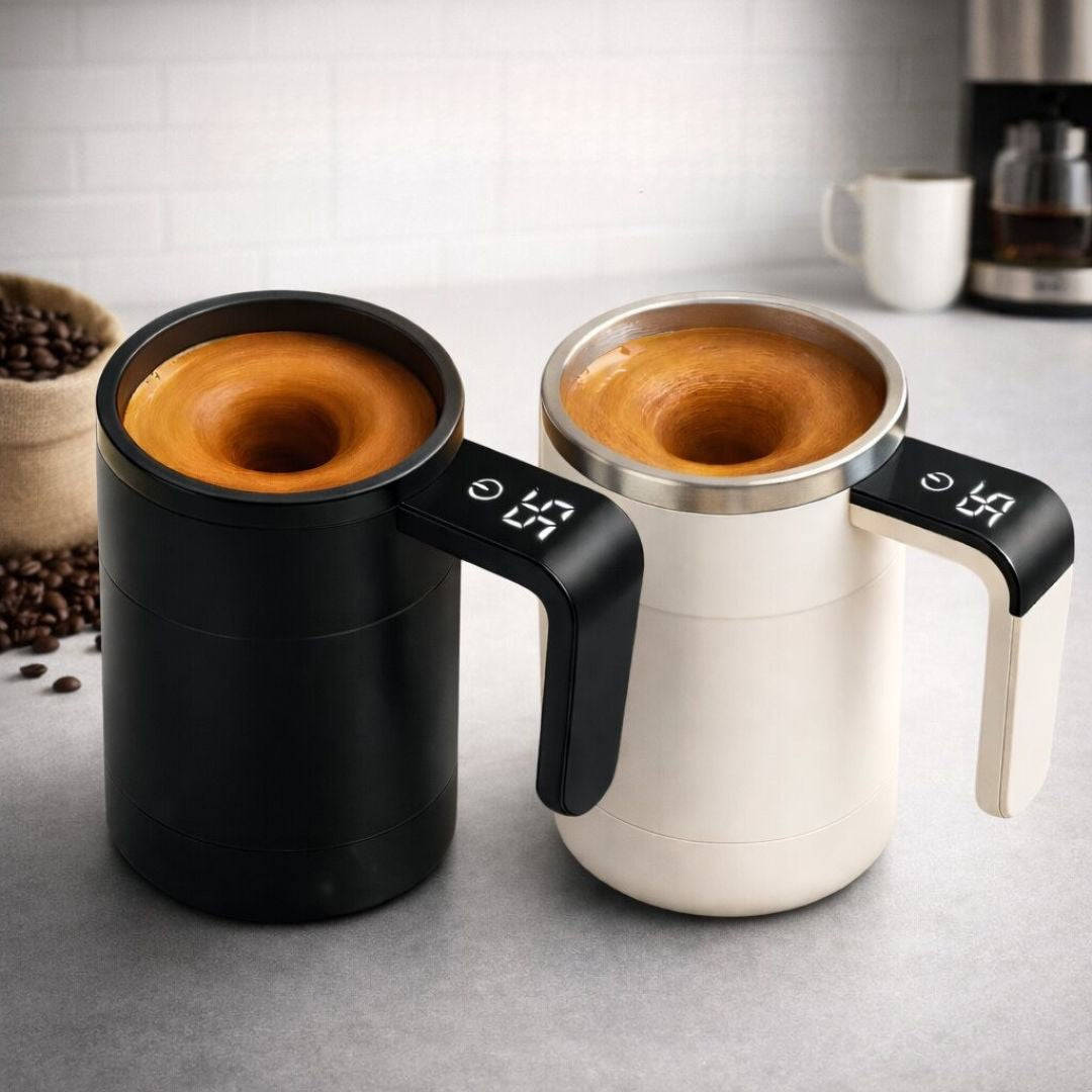 Self-Stirring Travel Mug | Coffee Mug-Mug-Homefinn