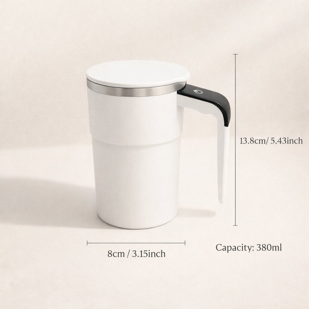 Self Stirring Travel Mug | Automatic Mixing Coffee On The Go-Mug-Homefinn