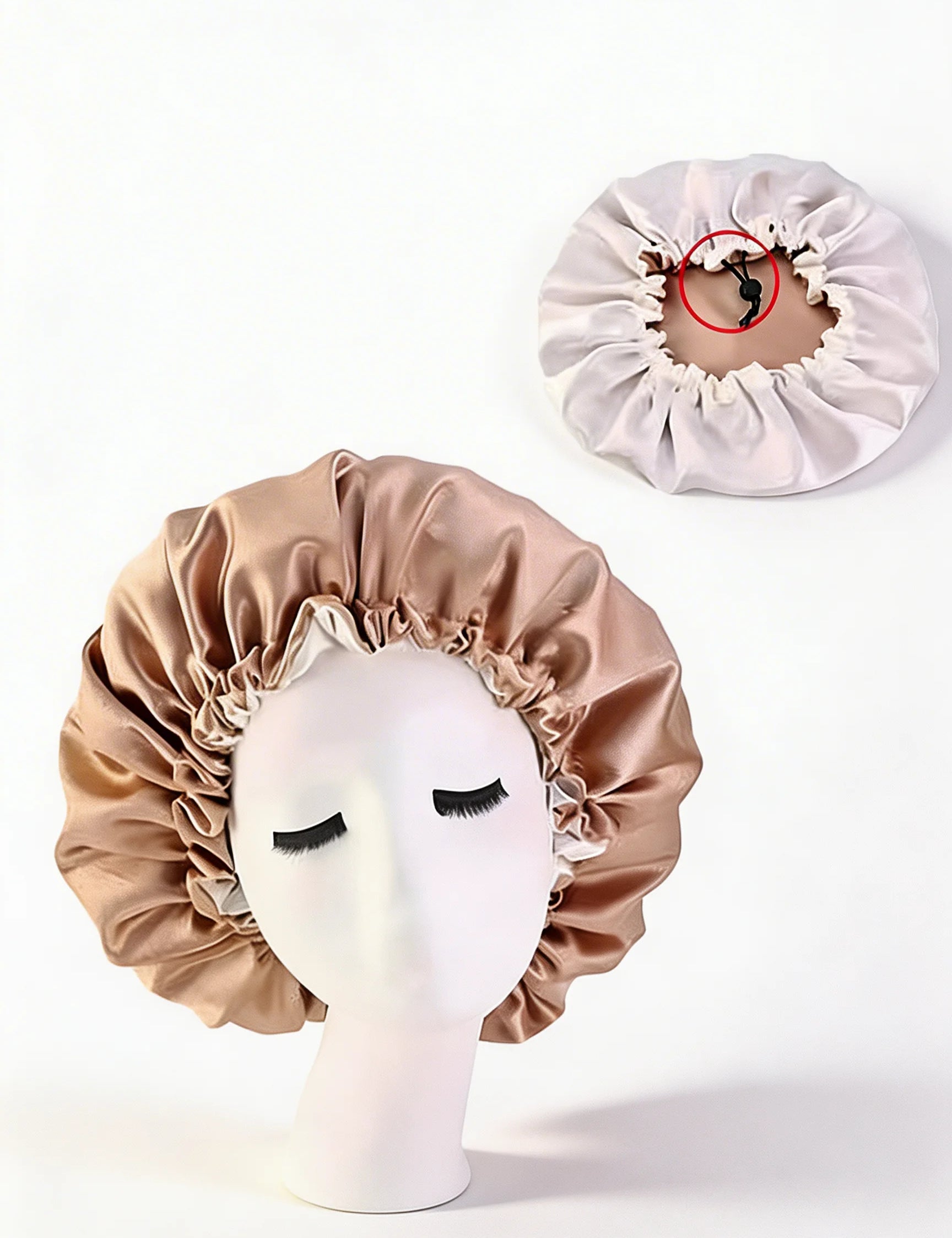 Silk Sleep Bonnet | Hair Protection Overnight Comfort-Sleep Bonnet-Homefinn
