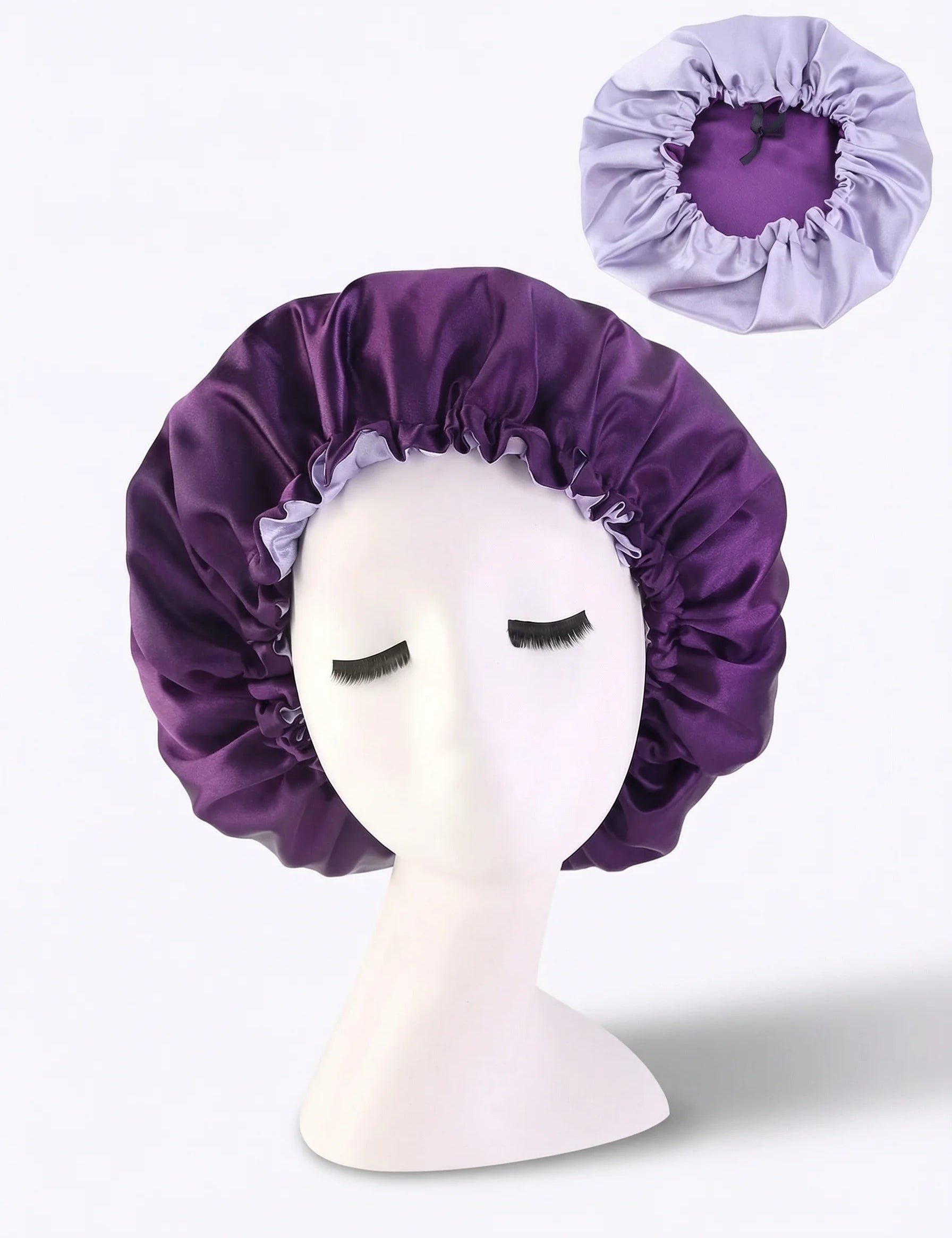 Silk Sleep Bonnet | Hair Protection Overnight Comfort-Sleep Bonnet-Homefinn