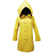 Costume Yellow Hooded Raincoat Jacket - Image 3