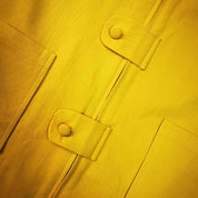 Costume Yellow Hooded Raincoat Jacket - Image 6