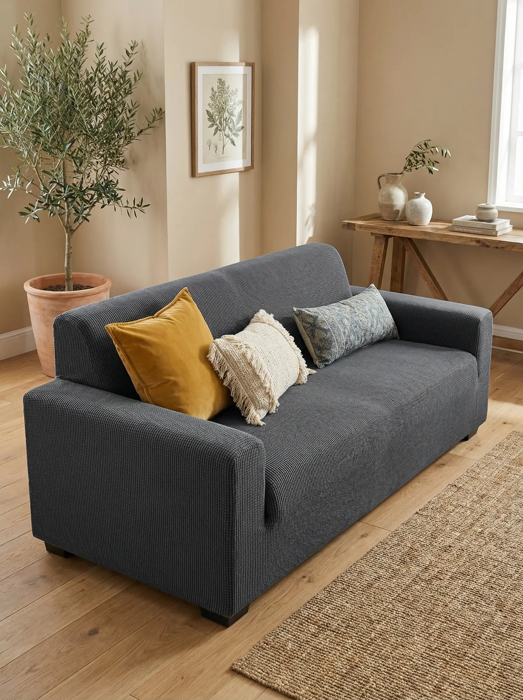 Sofa Covers | Stretch Slipcover Sofa Protector-Sofa Cover-Homefinn