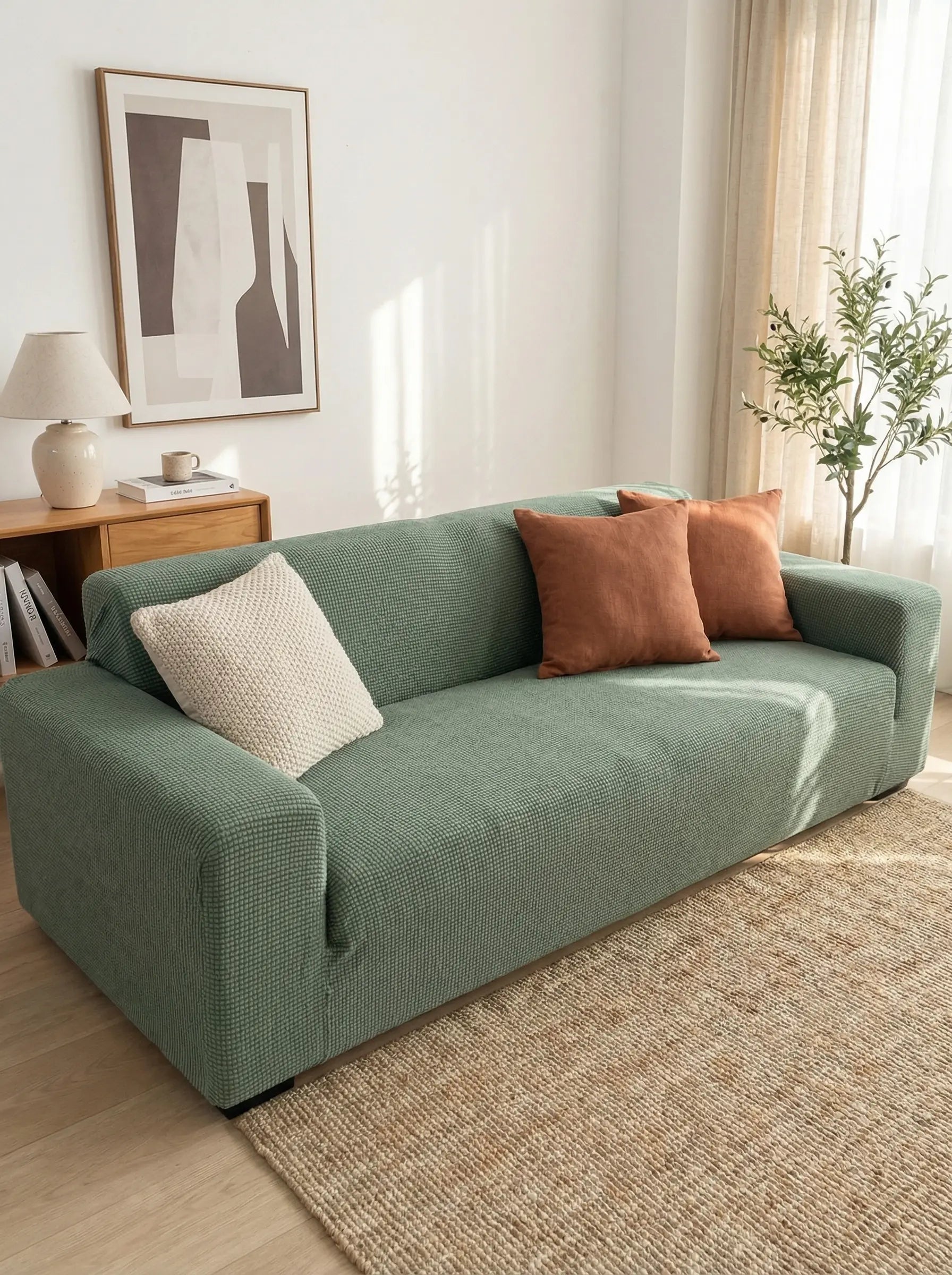 Sofa Covers | Stretch Slipcover Sofa Protector-Sofa Cover-Homefinn