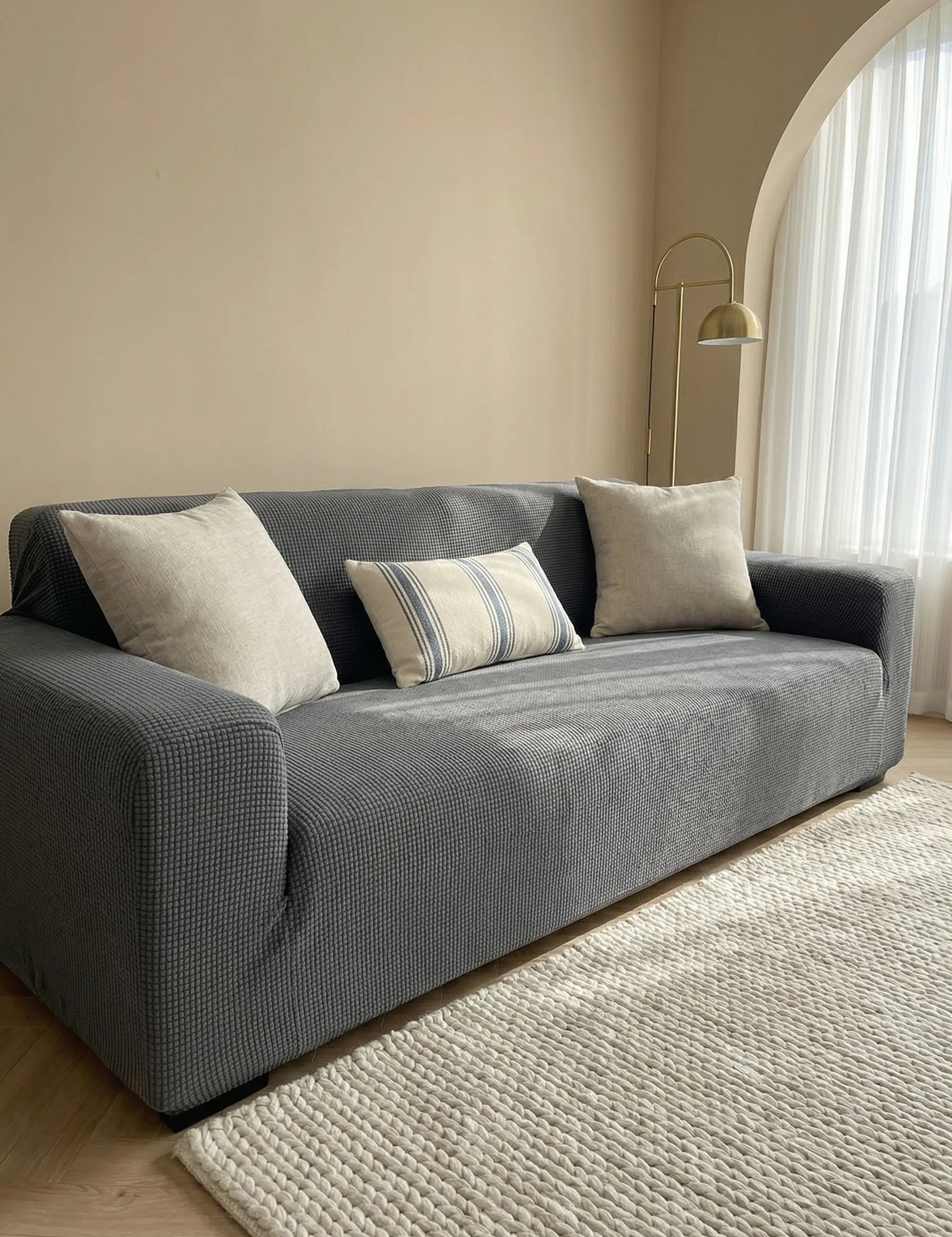 Sofa Covers | Stretch Slipcover Sofa Protector-Sofa Cover-Homefinn
