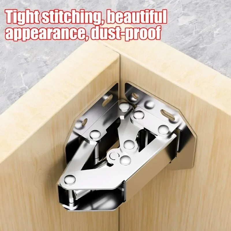 Soft Close Cabinet Hinges | Concealed Door Hinges Set-Cabinet Hinges-Homefinn