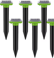 Solar Pest Repeller Stakes | Ground Insert Solar Powered Outdoor Protection-Pest Control-Homefinn