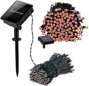17-Meter String of 100 Led Solar-Powered Fairy Lights - Image 4