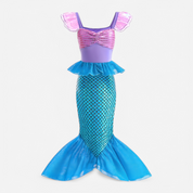Little Mermaid Costume | Kids Mermaid Outfit-Kids Costume-Homefinn