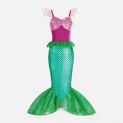 Little Mermaid Costume | Kids Mermaid Outfit-Kids Costume-Homefinn