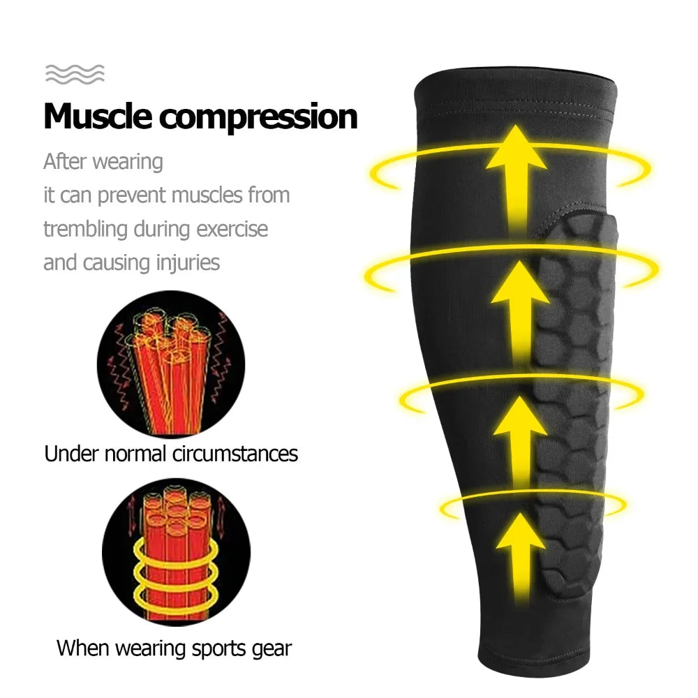 1 Pair Honeycomb Soccer Shin Guards - Image 3
