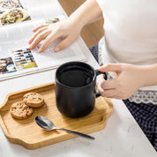 Stackable Coffee Mug Set | Cylindrical Shape Integrated Handles Beverage Service-Mug-Homefinn