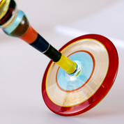 Striped Multicolour Cocktail Glass | Stemmed Profile Beverage Entertaining Use-Coctail Glass-Homefinn