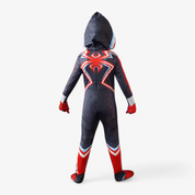 Spidey Costume | Kids Superhero Costume With Hood-Kids Costume-Homefinn