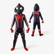 Spidey Costume | Kids Superhero Costume With Hood-Kids Costume-Homefinn