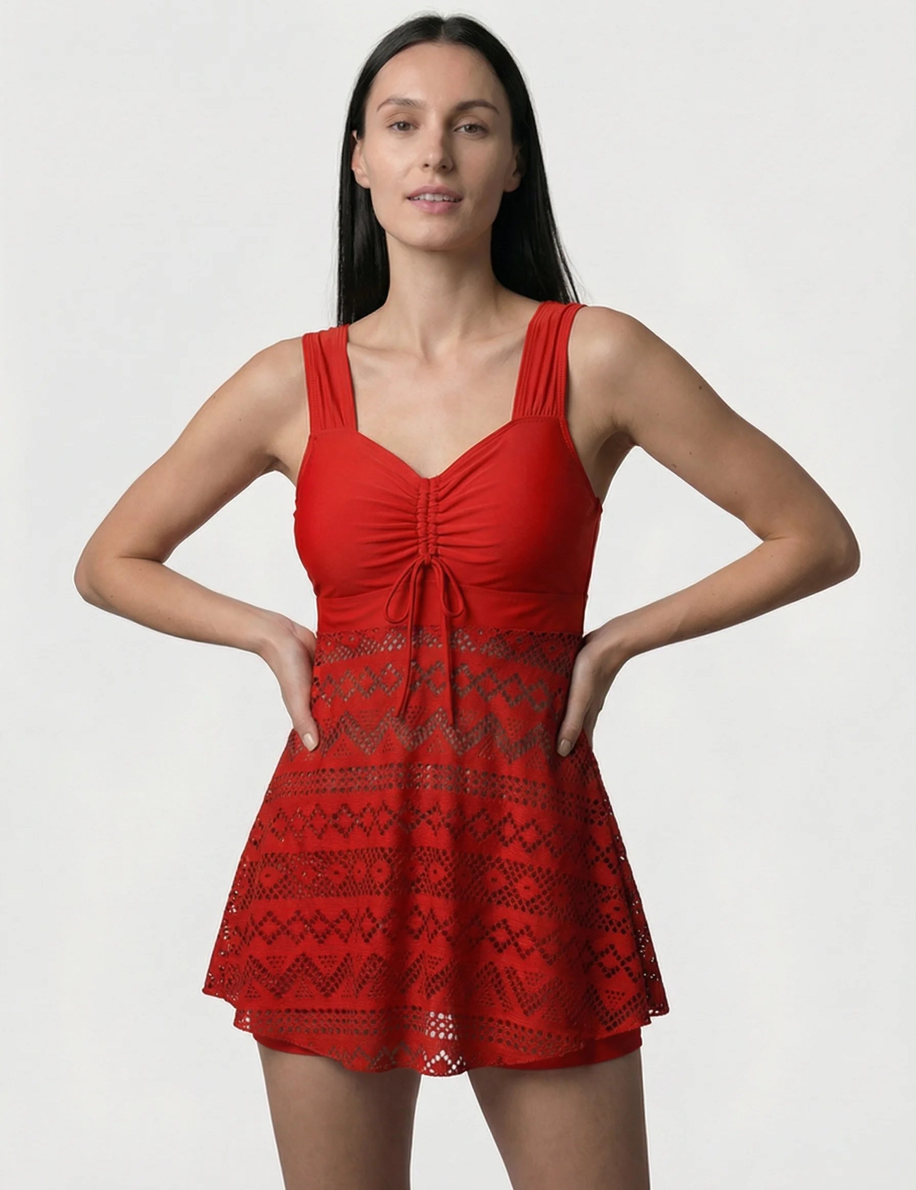 Swim Dress | Modest Swimming Suit-Women Swimsuit-Homefinn
