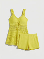 Swim Dress | Modest Swimming Suit-Women Swimsuit-Homefinn
