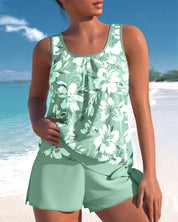 Tankini Swimwear | Two Piece Swim Set-Women Swimwear-Homefinn