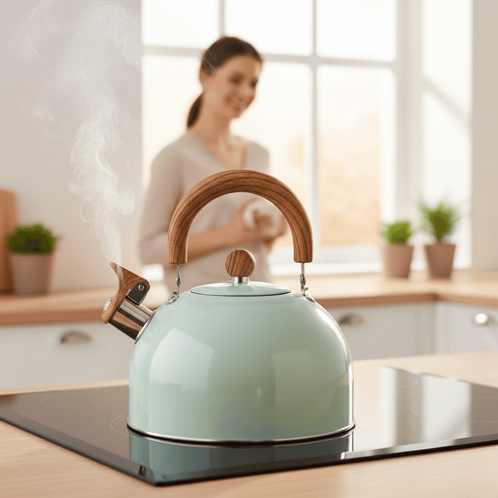 Tea Kettle Stovetop | Whistling Kettle-Tea Kettle-Homefinn