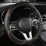 Textured Diamond Steering Wheel Cover | Anti Slip Surface Full Wrap Vehicle Use