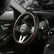 Textured Diamond Steering Wheel Cover | Anti Slip Surface Full Wrap Vehicle Use-Steering Wheel Cover-Homefinn