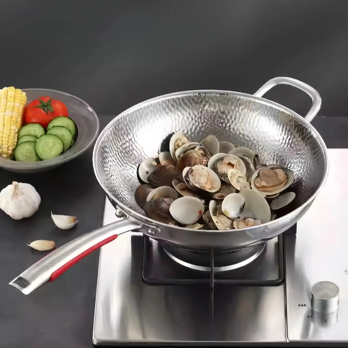 Titanium Wok Pan | Induction Wok-Wok-Homefinn