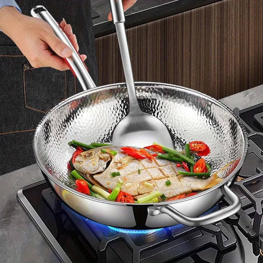 Titanium Wok Pan | Induction Wok-Wok-Homefinn