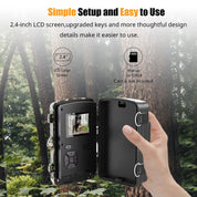 Trail Camera | Night Vision Wildlife Camera-Camera-Homefinn