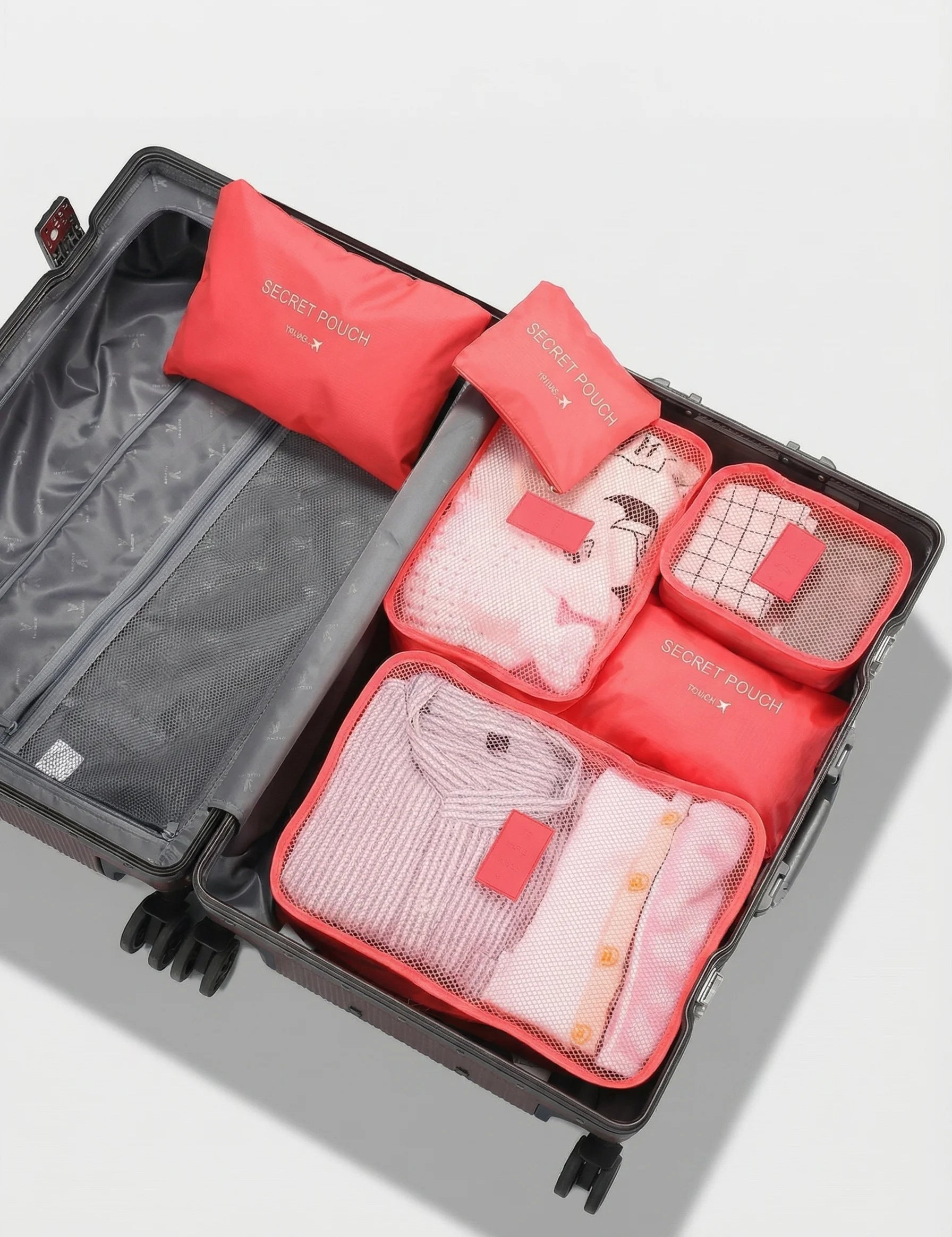 Travel Packing Cubes Set | Clothes Organisation Easy Packing-Organiser-Homefinn