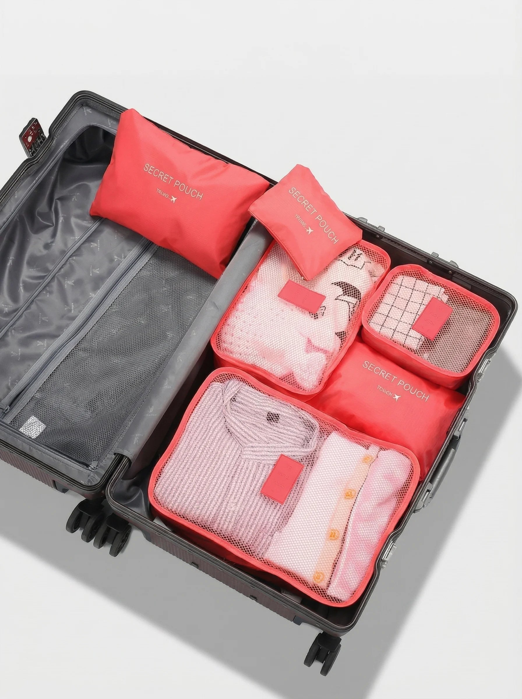 Packing Cubes for Travel | Clothes Organiser Set-Organiser-Homefinn