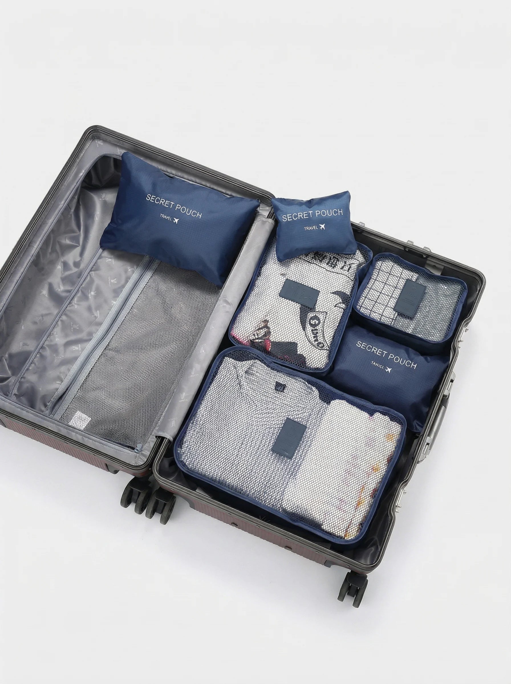 Packing Cubes for Travel | Clothes Organiser Set-Organiser-Homefinn