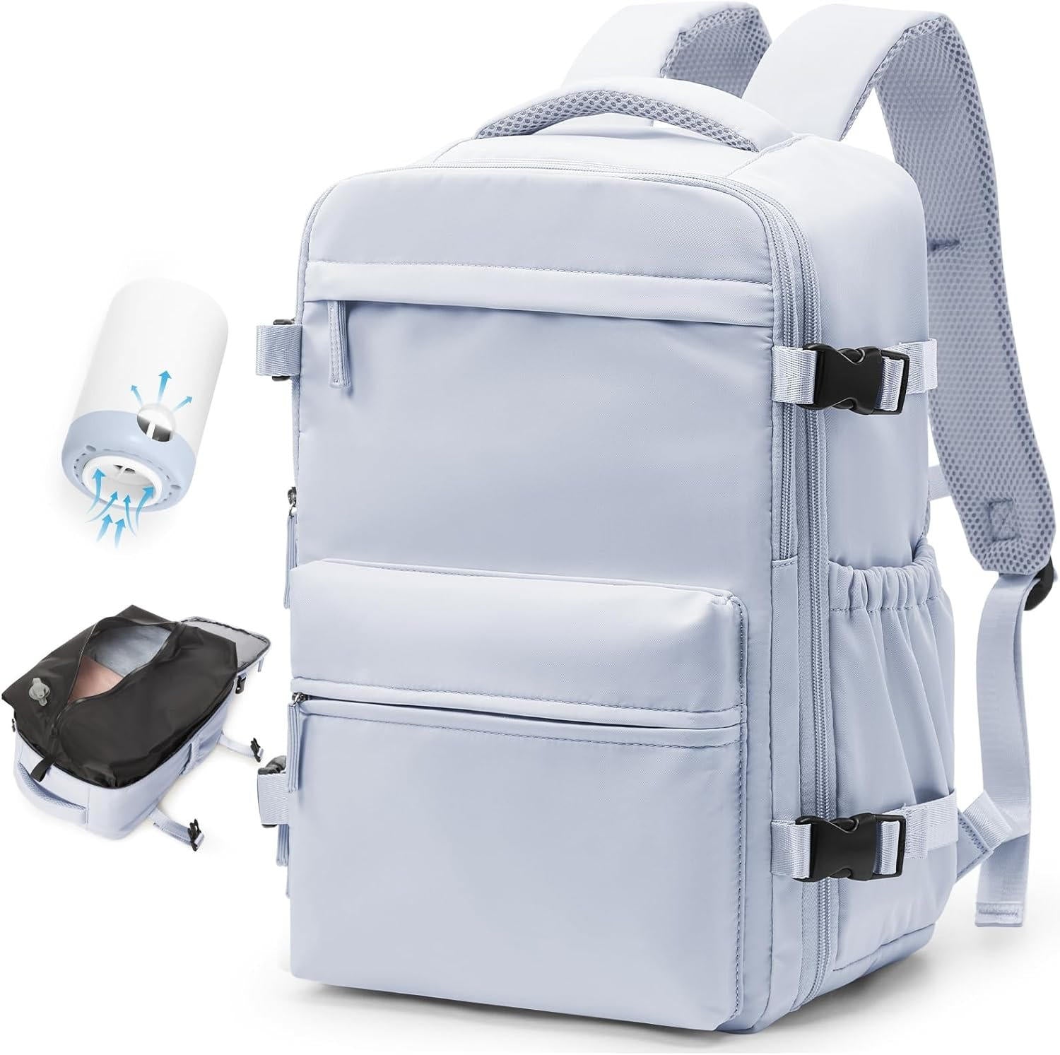 Travel Backpack | Expandable Carry On Laptop Backpack-Backpack-Homefinn
