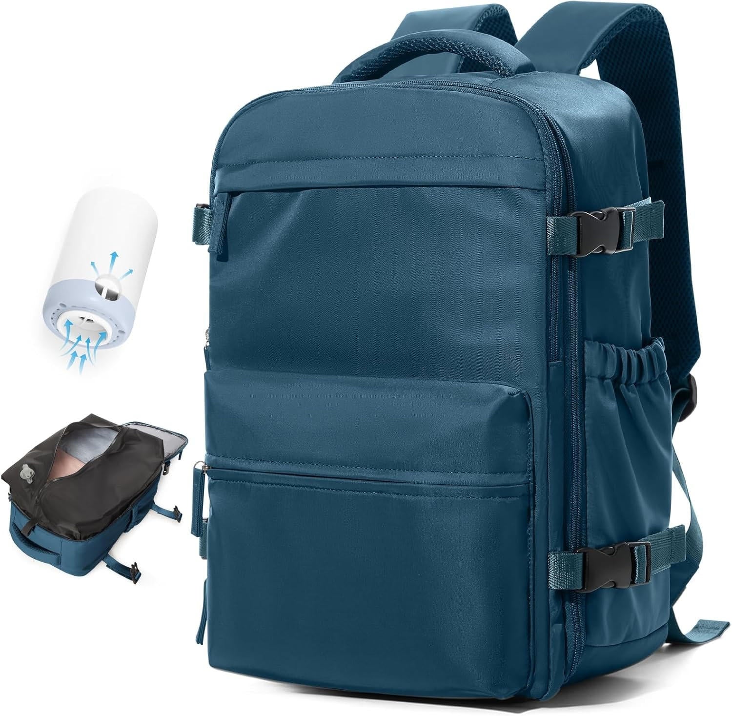 Travel Backpack | Expandable Carry On Laptop Backpack-Backpack-Homefinn