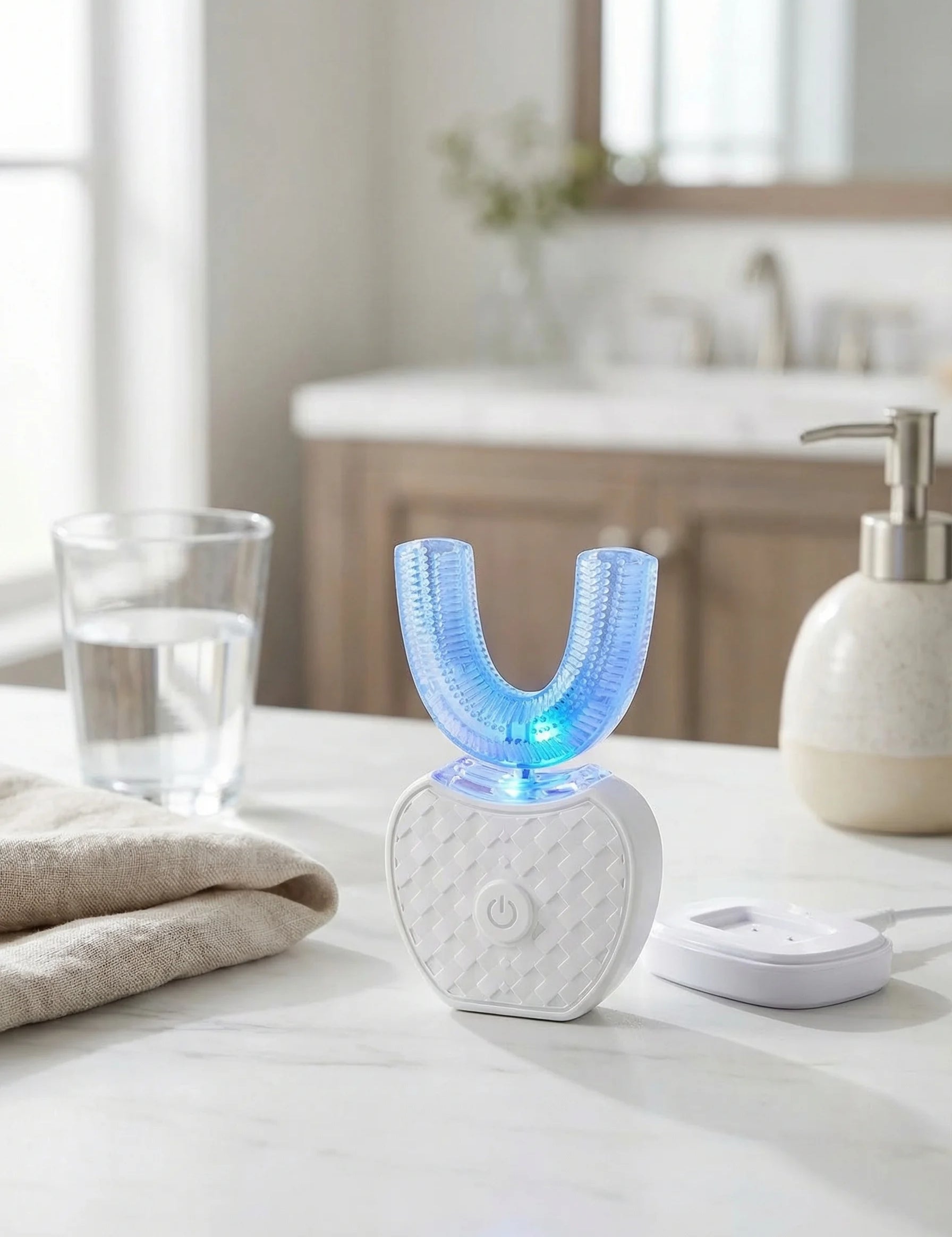 U Shaped Toothbrush | Hands-Free Toothbrush-Electric Toothbrush-Homefinn