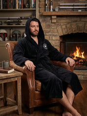 Unisex Bath Robe | Dressing Gown-Robe-Homefinn