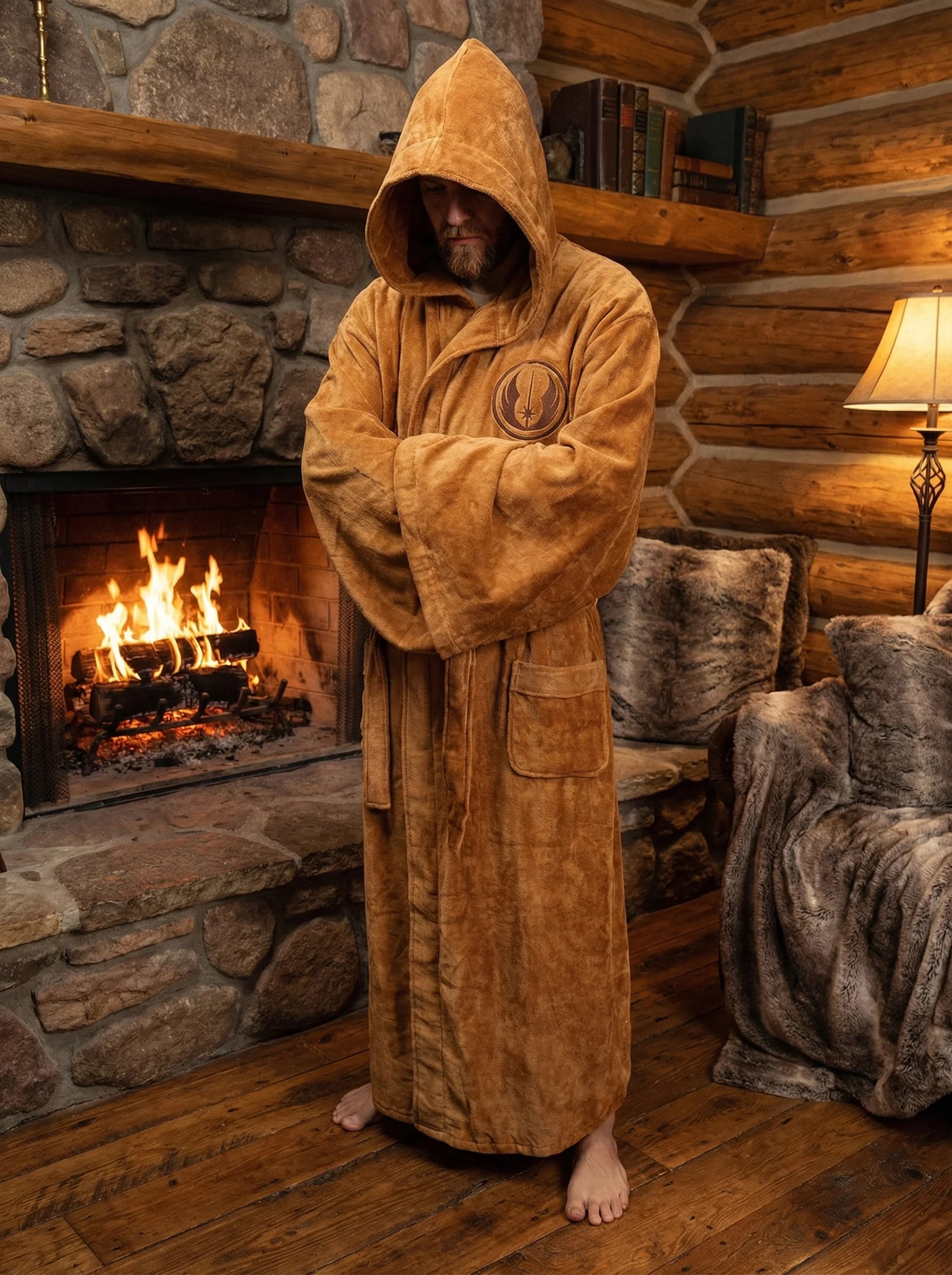 Unisex Bath Robe | Dressing Gown-Robe-Homefinn