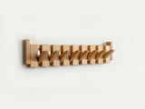 Wall Mounted Coat Rack | Space Saving Entryway Storage