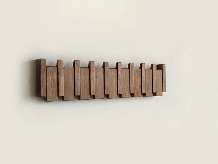 Wall Mounted Coat Rack | Space Saving Entryway Storage-Coat Rack-Homefinn