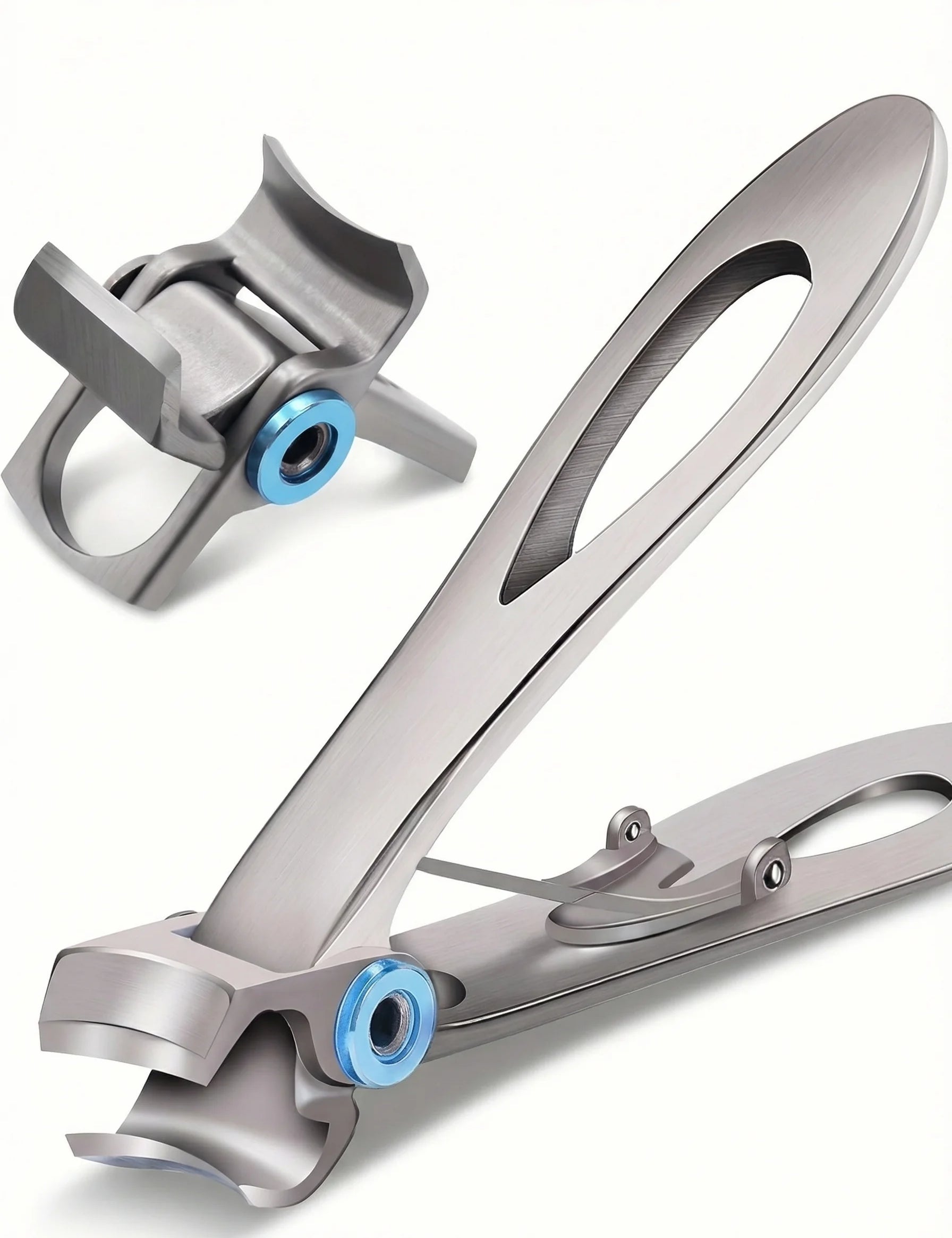 Wide Jaw Toenail Clippers | Thick Nail Precision Trimming-Nail Clipper-Homefinn