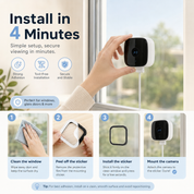 1080P WiFi Window Security Camera with 32GB Card - Image 2