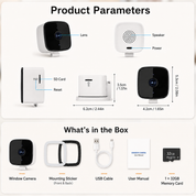 1080P WiFi Window Security Camera with 32GB Card - Image 7