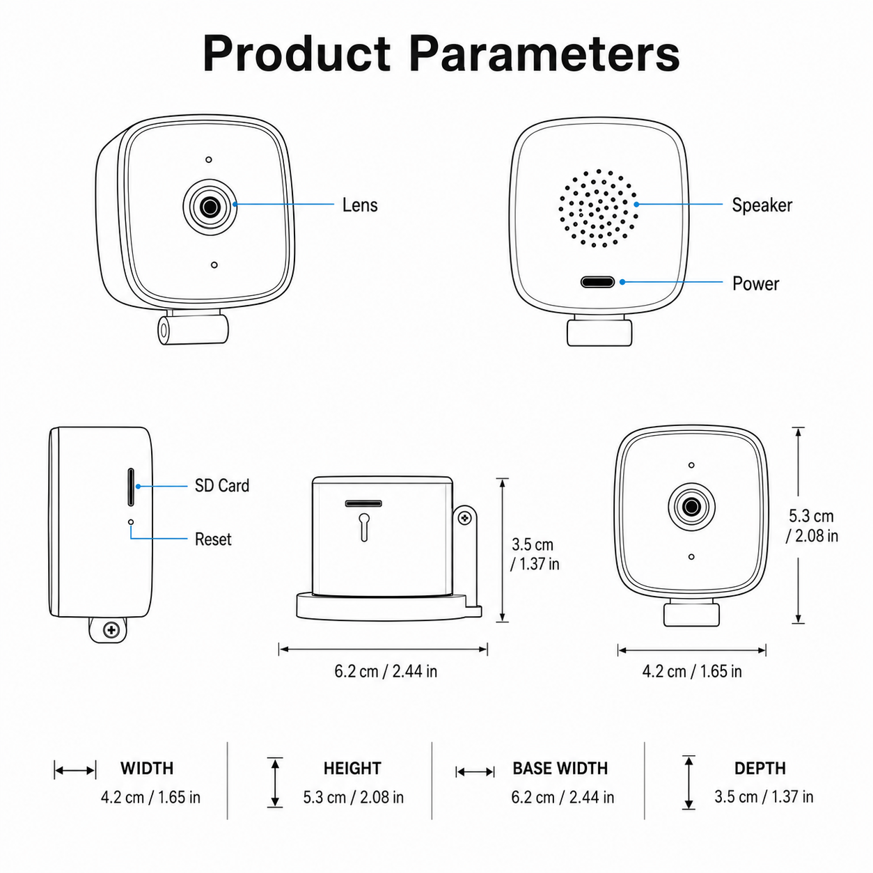 1080P WiFi Window Security Camera with 32GB Card - Image 8