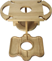 2-in-1 Tragbarer Obst- und Weinglas-Tischständer - Image 7