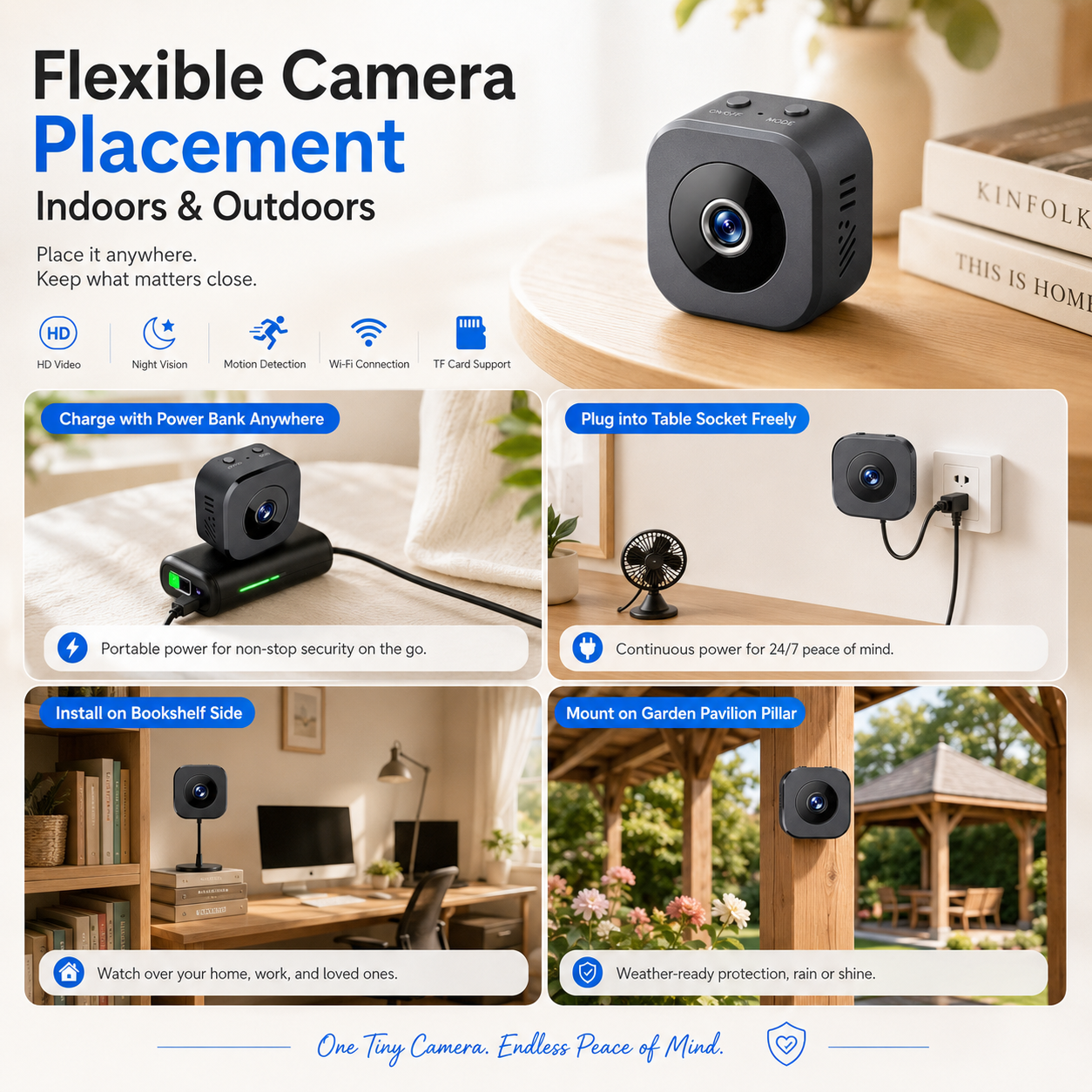 1080P Wireless Security Camera with Night Vision - Image 6