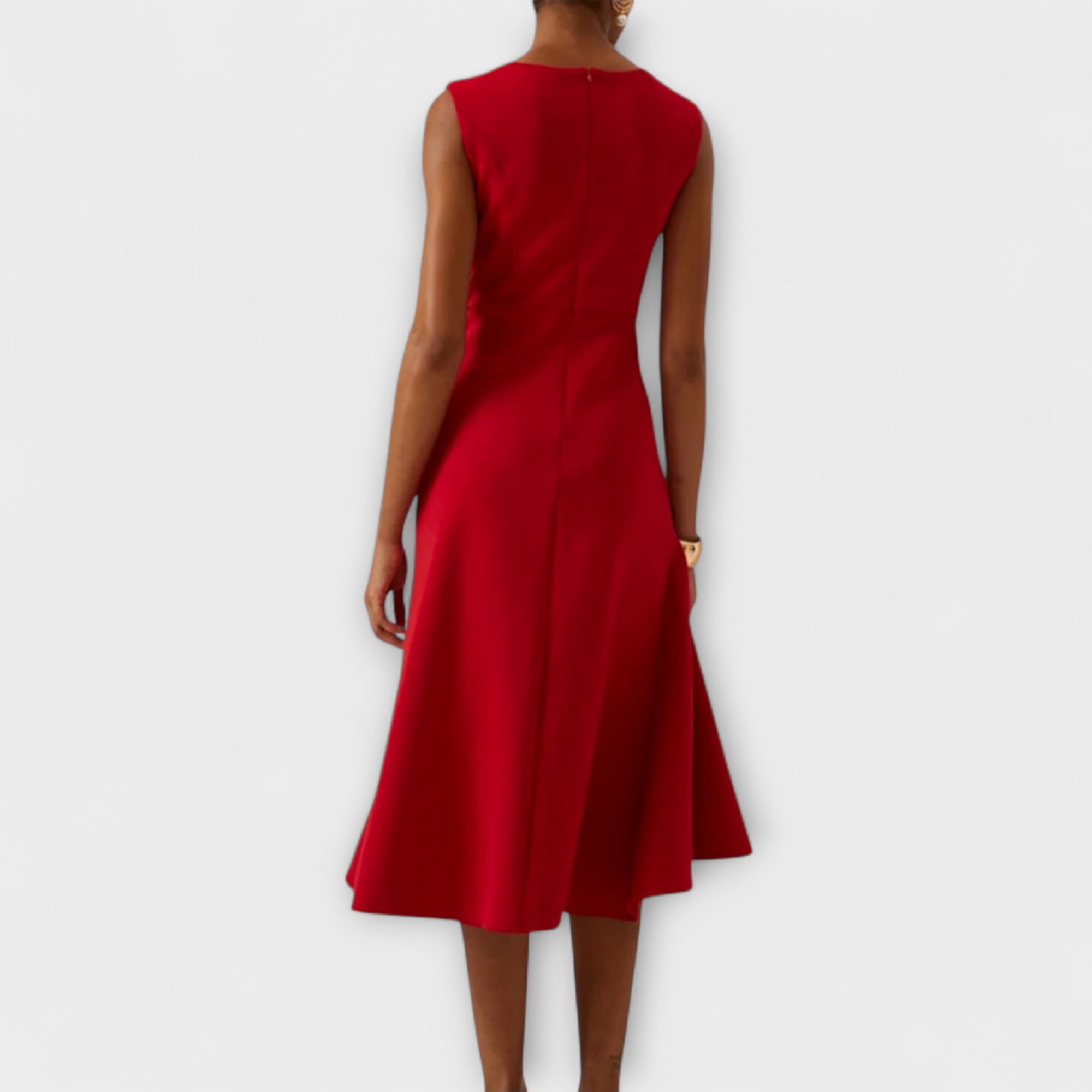 Women Dress | Elegant Fitted Dress-Women Dresses-Homefinn
